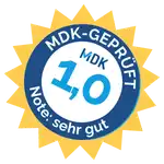 MDK-Ergebnis: 1,0 - Sehr gut. Pflegeteam Himmel GmbH